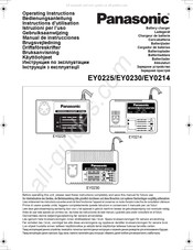 Panasonic EY0230 Manual De Instrucciones