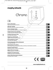 Morphy Richards Chroma 2 Manual De Instrucciones