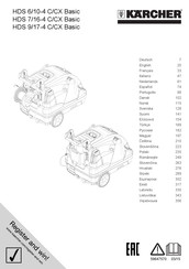 Kärcher HDS 9/17-4 C Basic Manual Del Usuario