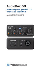 PRESONUS AudioBox GO Manual Del Usuario