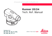 Leica Runner 20 Manual De Usuario