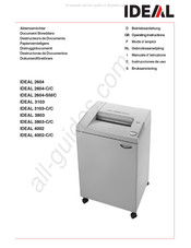 Krug & Priester IDEAL 2604-SM/C Instrucciones De Uso