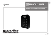 Motorline professional MHACA12PMBE Manual Del Usuario / Instalador