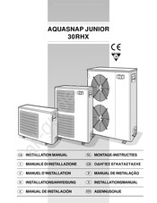 Carrier AQUASNAP JUNIOR 30RHX006 Manual De Instalación