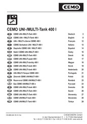 CEMO UNI-Tank 400 l Manual
