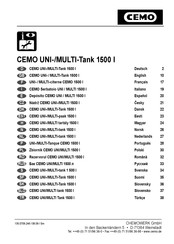 CEMO UNI-Tank 1500 l Manual