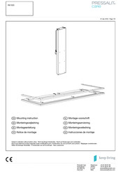 Pressalit Care RK1025 Instrucciones De Montaje