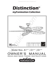 Fanimation Distinction myFanimation C1 Serie Manual Del Propietário