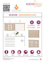 Kiehn-Holz KH 28-049 Instrucciones De Montaje