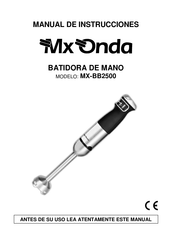 Mx Onda MX-BB2500 Manual De Instrucciones