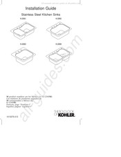 Kohler K-3362 Guia De Instalacion