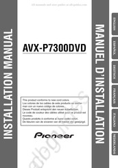 Pioneer AVX-P7300DVD Manual De Instalación