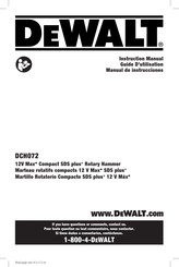 DeWalt DCH072G2 Manual De Instrucciones