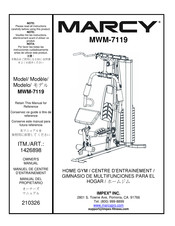 IMPEX MARCY MWM-7119 Manual Del Usuario