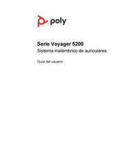 Poly Voyager 5200 Serie Guia Del Usuario