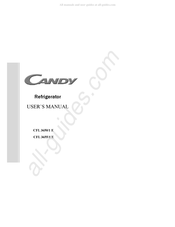 Candy CFL 3650/1 E Manual Del Usuario