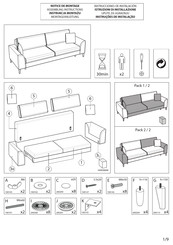 optisofa William Instrucciones De Montaje