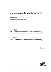 BlueNet BN3000 Instrucciones De Funcionamiento