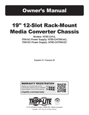 Tripp-Lite N785-CH12 Manual Del Propietário