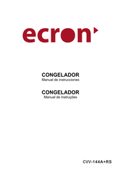 ECRON CVV-144 A+RS Manual De Instrucciones