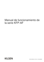 Kilsen KFP-AF2-FB Manual De Funcionamiento