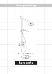 Hansgrohe Showerpipe EHM EcoSmart 27191000 Instrucciones De Montaje