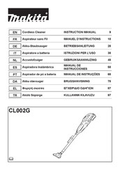 Makita CL002GD212 Manual De Instrucciones