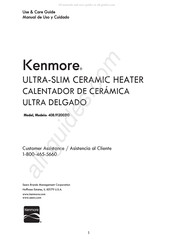 Kenmore 408.91200310 Manual De Uso Y Cuidado