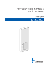 Telegärtner DoorLine Slim Instrucciones De Montaje Y Funcionamiento