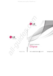 LG Ellipse Manual Del Usuario