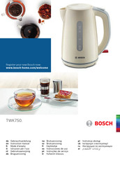 Bosch TWK750 Serie Instrucciones De Uso