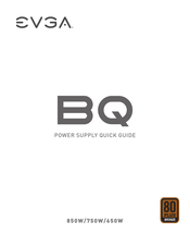 EVGA 650BQ Manual Del Usuario