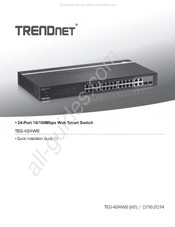 Trendnet TEG-424WS Manual Del Usuario