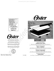 Sunbeam Products Oster 3882 Manual De Instrucciones