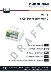 Cherubini META 7 Instrucciones