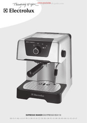 Electrolux EASYPRESSO EEA110 Instrucciones De Uso