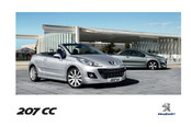 PEUGEOT 207 CC 2010 Manual Del Usuario