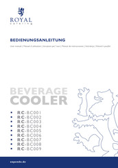 Royal Catering RC-BC009 Manual De Instrucciones