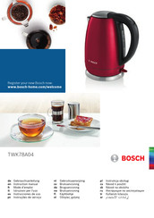 Bosch TWK78A04 Instrucciones De Uso