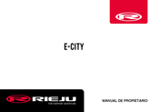 Rieju E-CITY 2022 Manual De Propietario