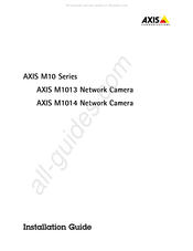 Axis M1014 Manual Del Usuario