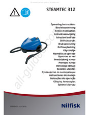 Nilfisk STEAMTEC 312 Instrucciones De Manejo