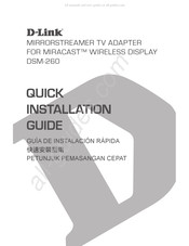 D-Link DSM-260 Guía De Instalación Rápida