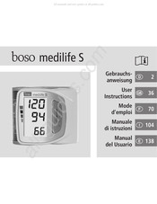 boso medilife S Manual Del Usuario