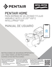 Pentair INTELLIFLO3 VSF Manual De Usuario