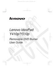 Lenovo IdeaPad Y410p Manual Del Usuario