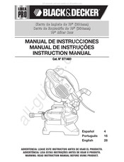 Black and Decker PRO BT1400 Manual De Instrucciones