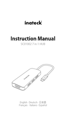 Inateck SC01002 Manual Del Usuario