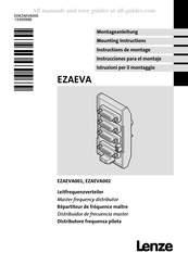 Lenze EZAEVA Serie Instrucciones Para El Montaje