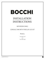 BOCCHI 1168 Serie Instrucciones De Instalación